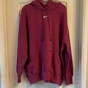 Nike Women's Maroon Hoodie